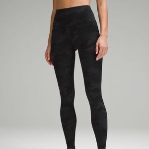 Lululemon Camo black align leggings, worn once